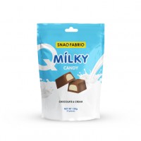 SNAQ FABRIQ Молочный шоколад со сливочной начинкой (130гр)